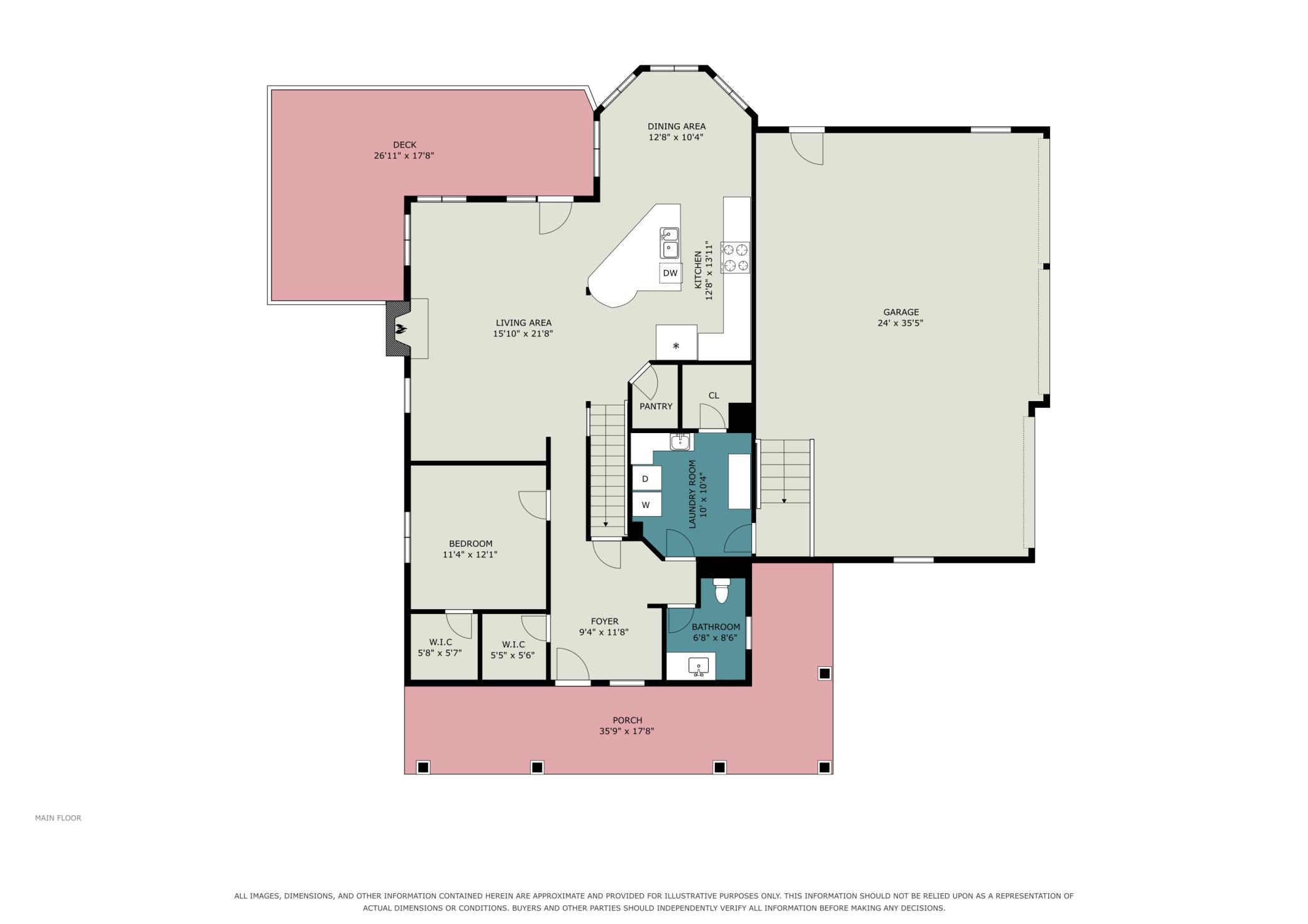Main Floor Floorplan