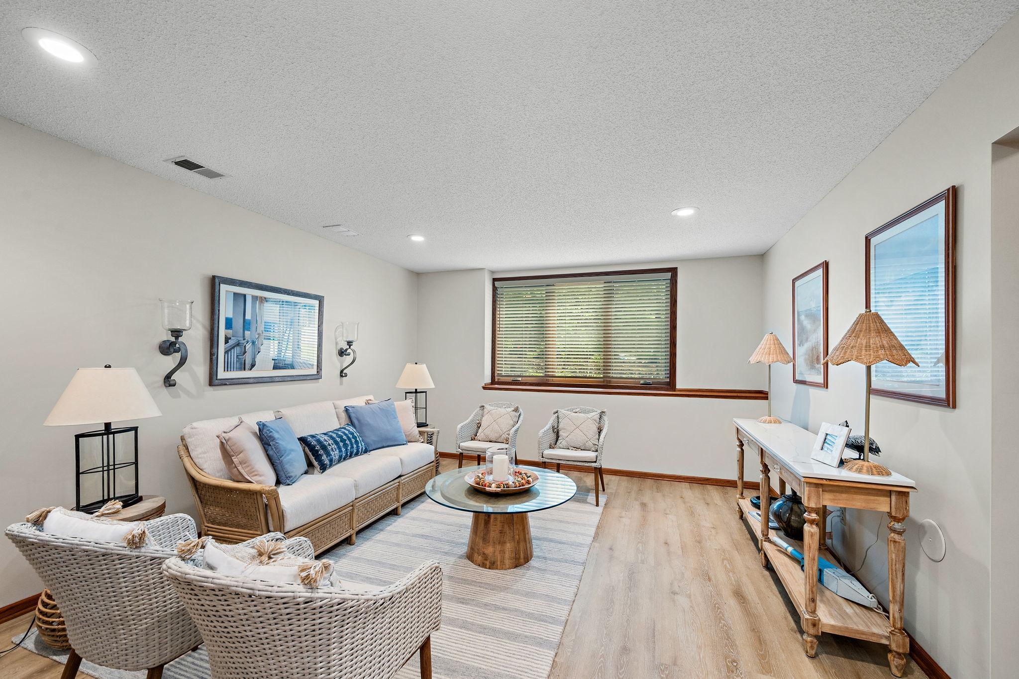 lower level family room