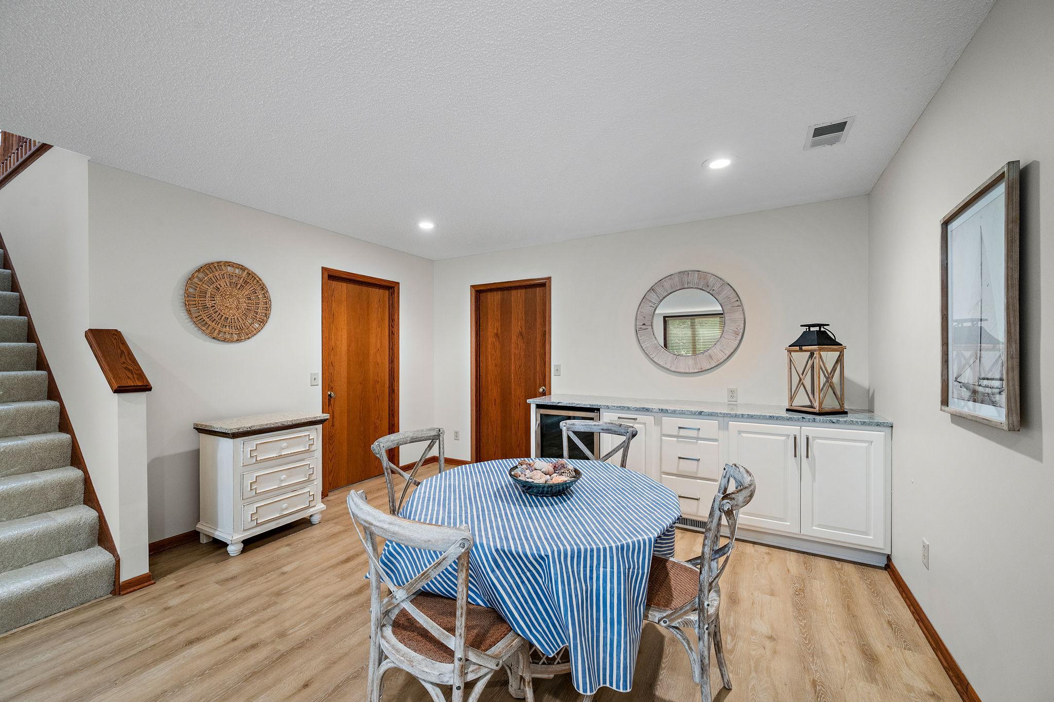 lower level family room