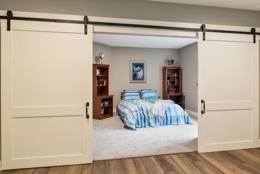 Third bedroom with walk-in closet...