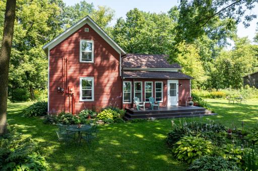Freshly Painted Cedar Siding