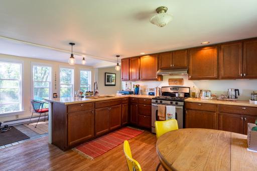 Open Kitchen with Lots of Light