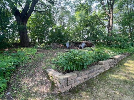 Spacious yard with room for a fire pit!