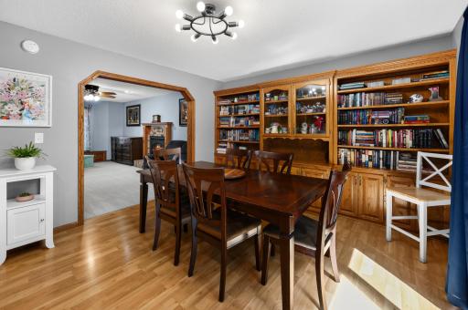 Dining Room with Built-ins
