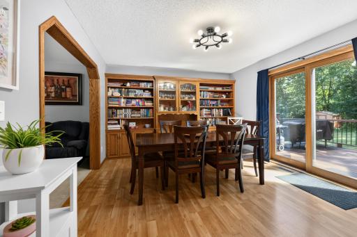 Dining Room with Built-ins