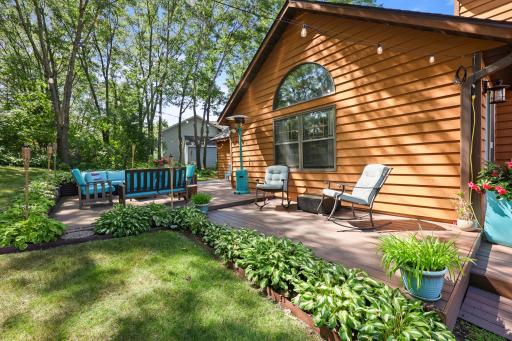 Expansive Back Deck