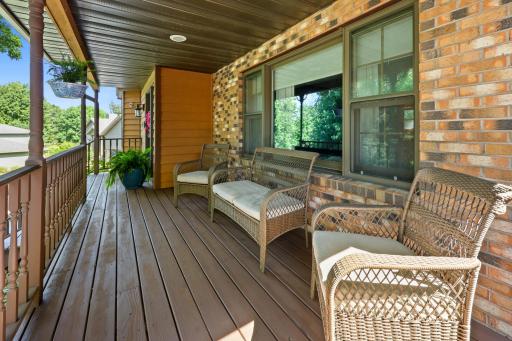 Covered Front Porch
