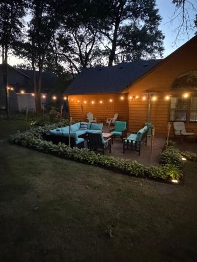 Backyard Entertaining Area