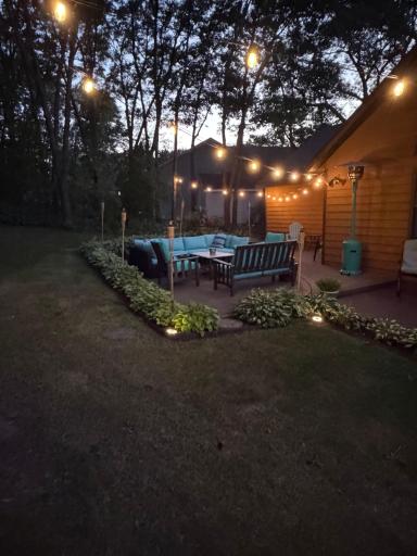 Backyard Entertaining Area