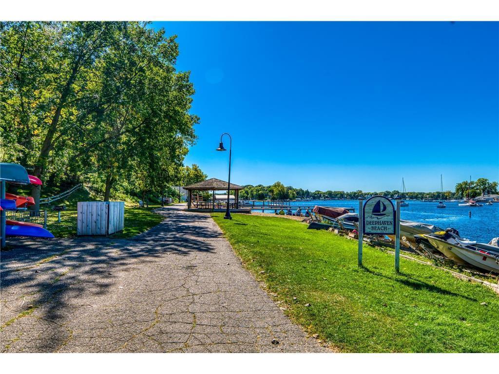 Deephaven Beach, Park, and Marina - Located just 1 block from the home