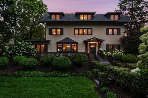 Front elevation facing Lake of the Isles