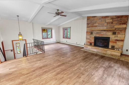 Expansive Living room area