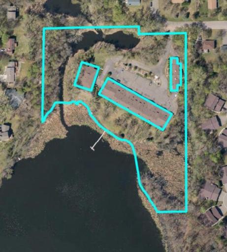Aerial of Gleason NorthShore 7 acres of property!