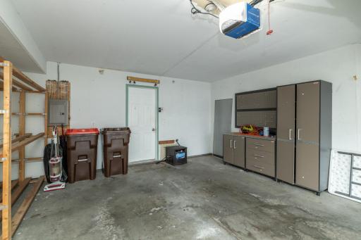 Attached garage with direct access to the home