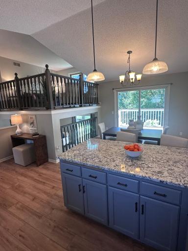 Granite countertops and newer SS appliances