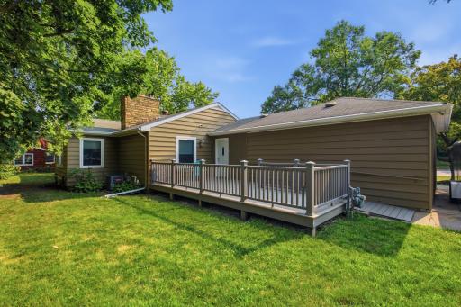 Side Entrance w: Nice Size Composite Deck -With this investment New Buyers will need to agree to the current tenant structure and lease agreement that will go through May 31st 2027.