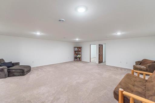 Basement family room
