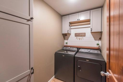 Main floor laundry