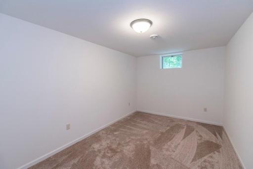 Basement storage room