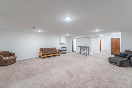 Basement family room