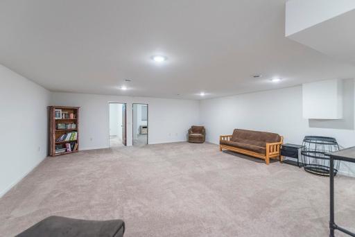 Basement family room