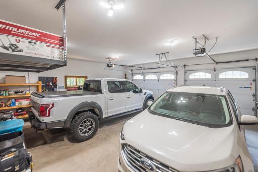 Attached garage