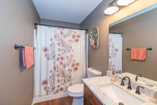 Main floor full bath