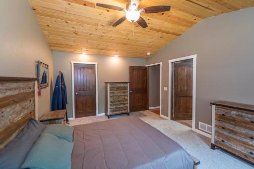 Main floor master bedroom