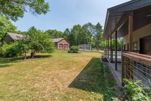 Fenced front yard