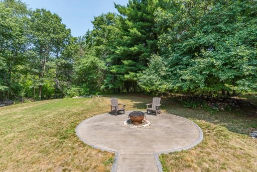 Backyard firepit