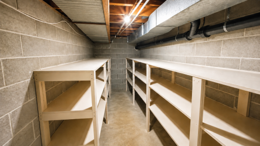Basement Storage