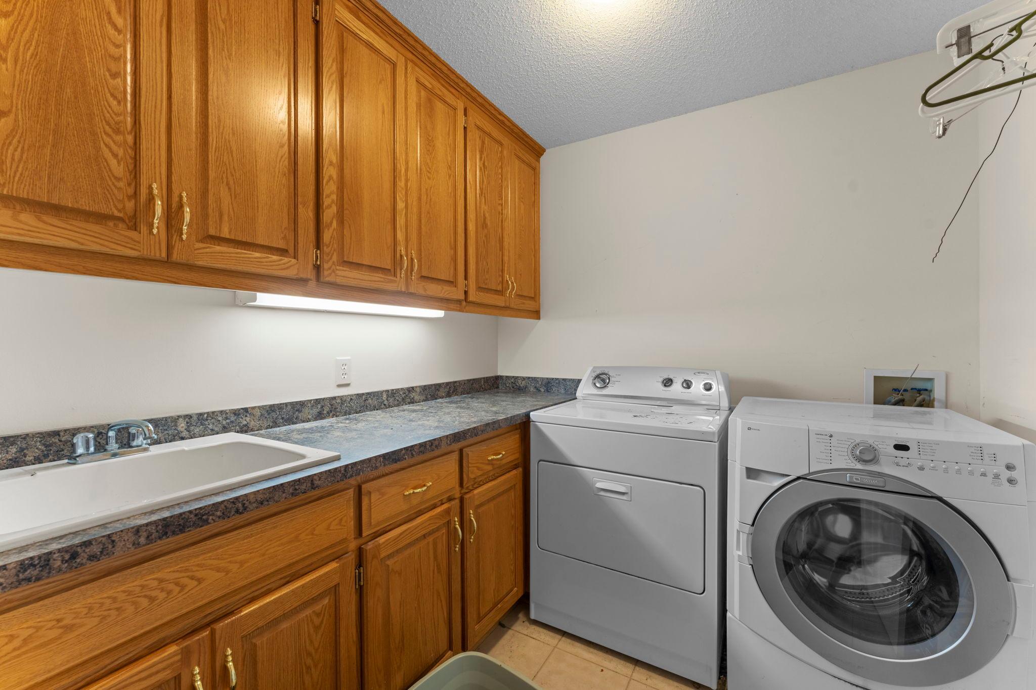 Upstairs Laundry