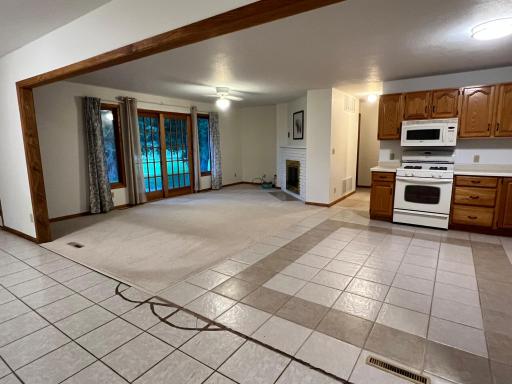 Open Concept Living Room/Kitchen