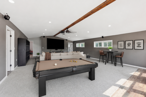 Hug Family Room - Virtual Staging