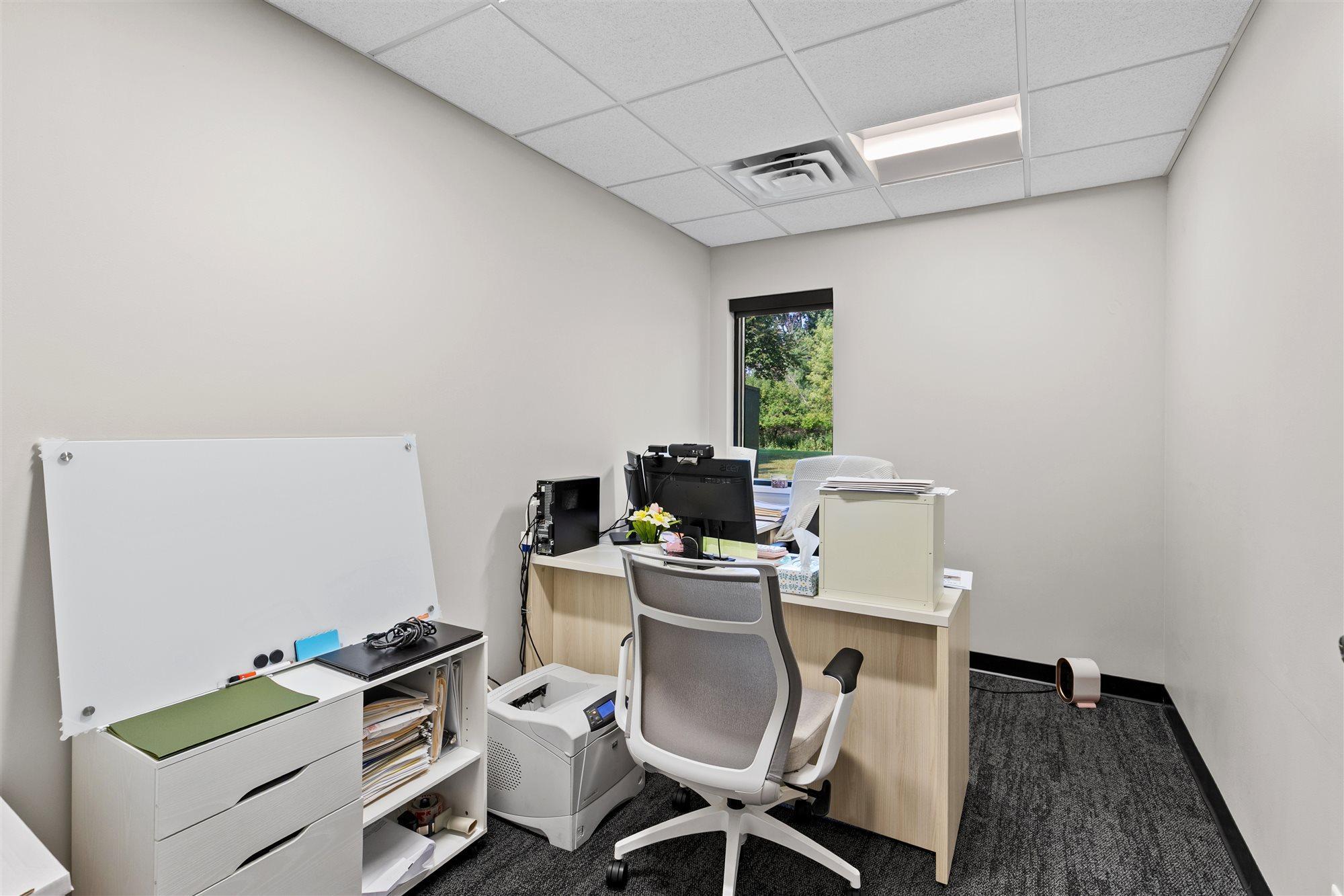 Five of nine dedicated office suites