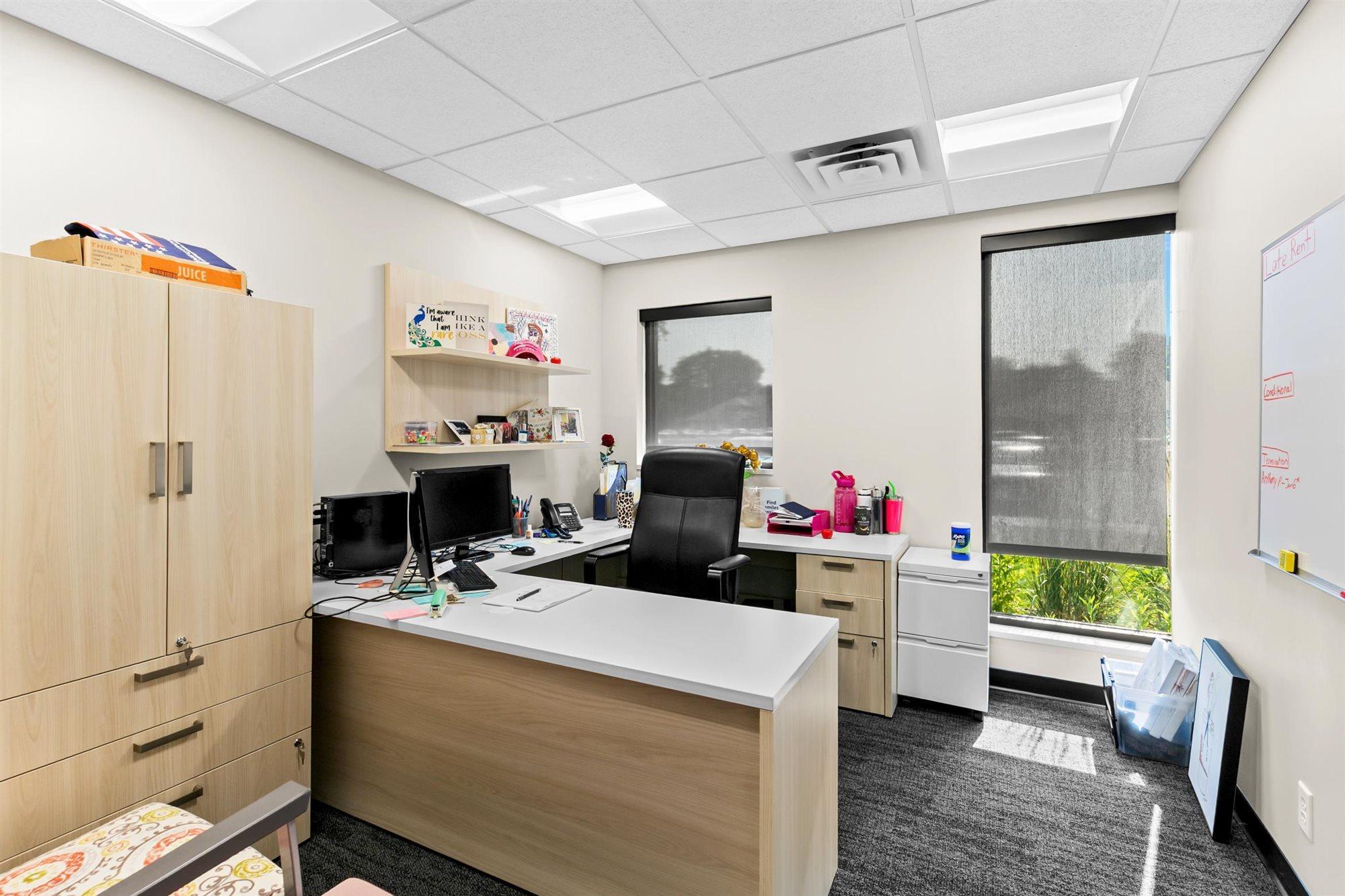 One of nine dedicated office suites