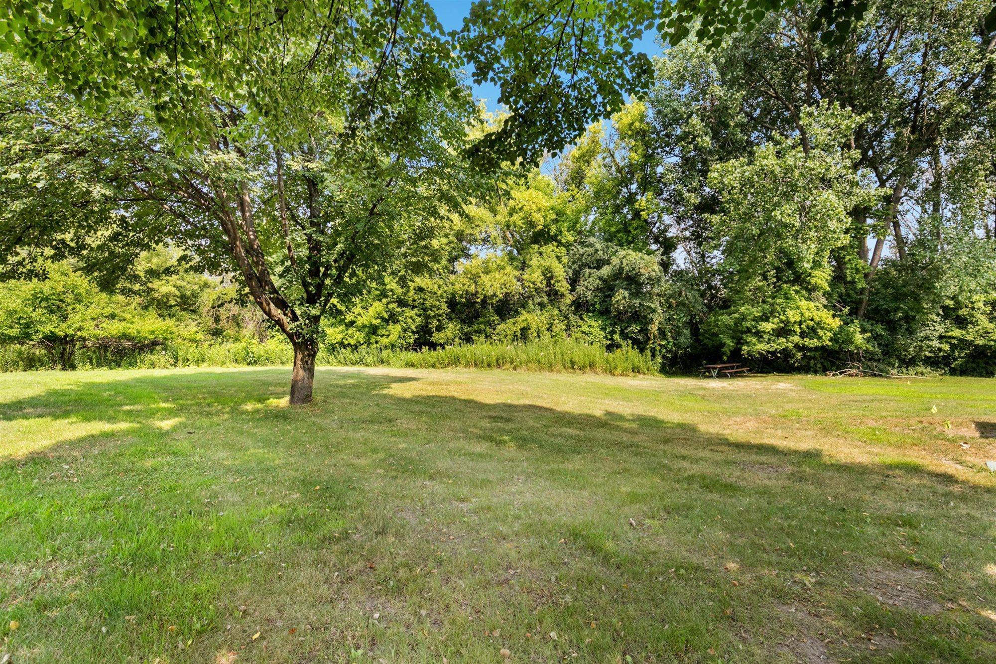 Rear property area