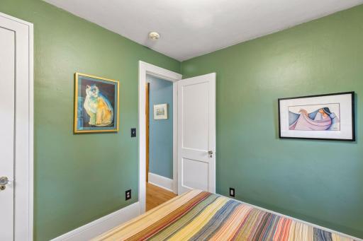 Alternate view of main floor bedroom.