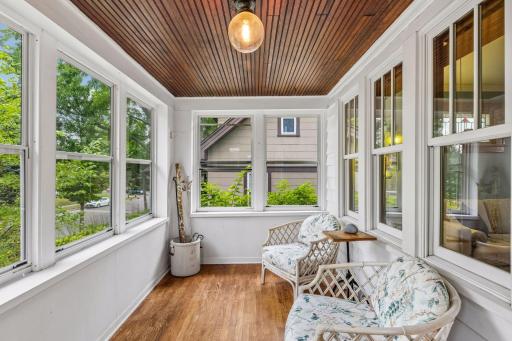 Alternate view of the front porch.