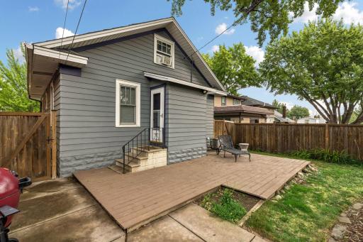 Alternate view of the deck.