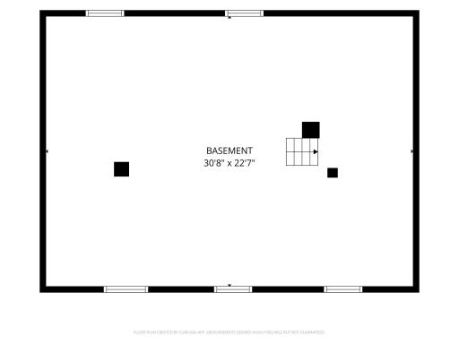 1416 Saint Clair Basement Floorplan