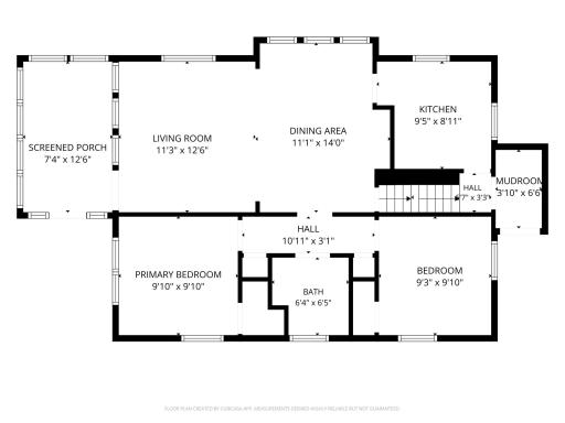 1416 Saint Clair Main Floor Floorplan