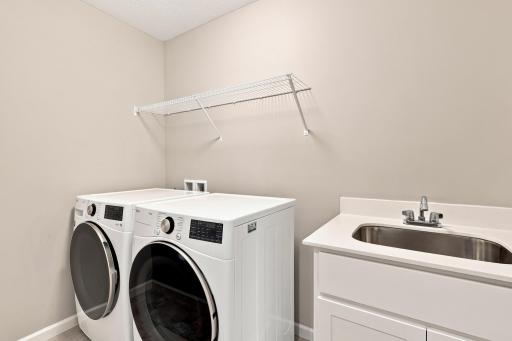 Laundry on the same floor as all bedrooms!