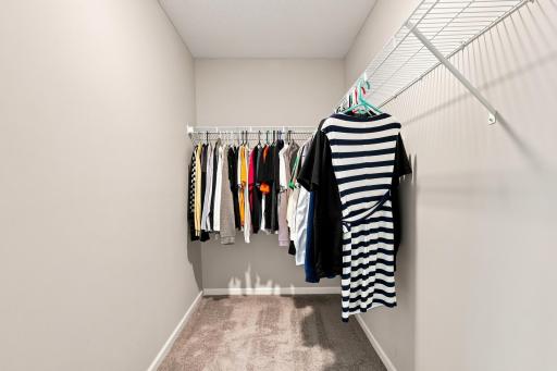 large walk in closet