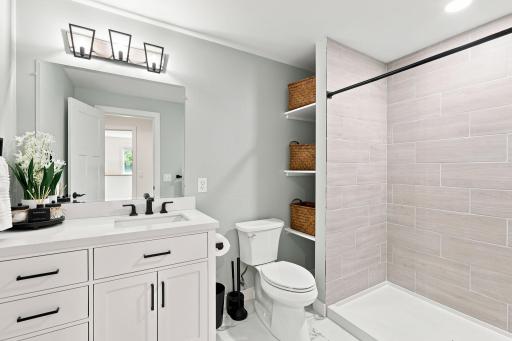 Basement 3/4 bath