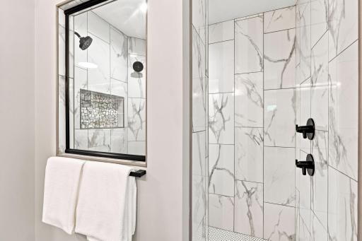 Tile shower