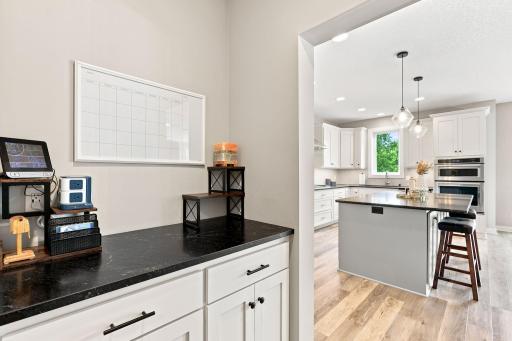 Mudroom drop station