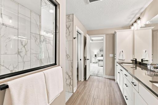 Primary bath-walk in shower