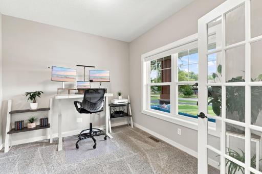 Main floor office