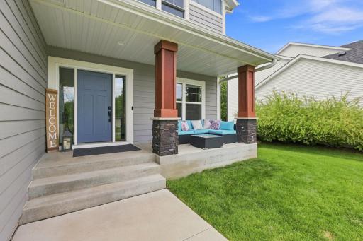 Quiet front porch